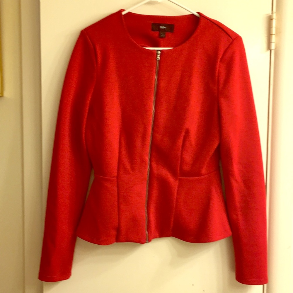 Beautiful red peplum top